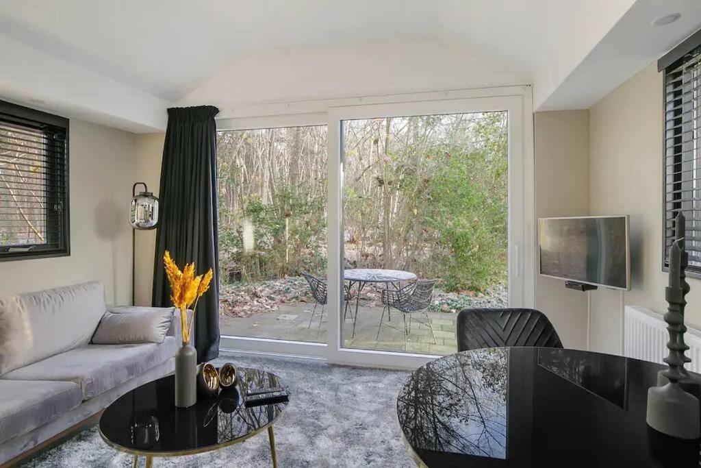 Relaxed Luxe "Boszichthuisje" Met Jacuzzi Bospark Ijsselheide Hattemerbroek 외부 사진